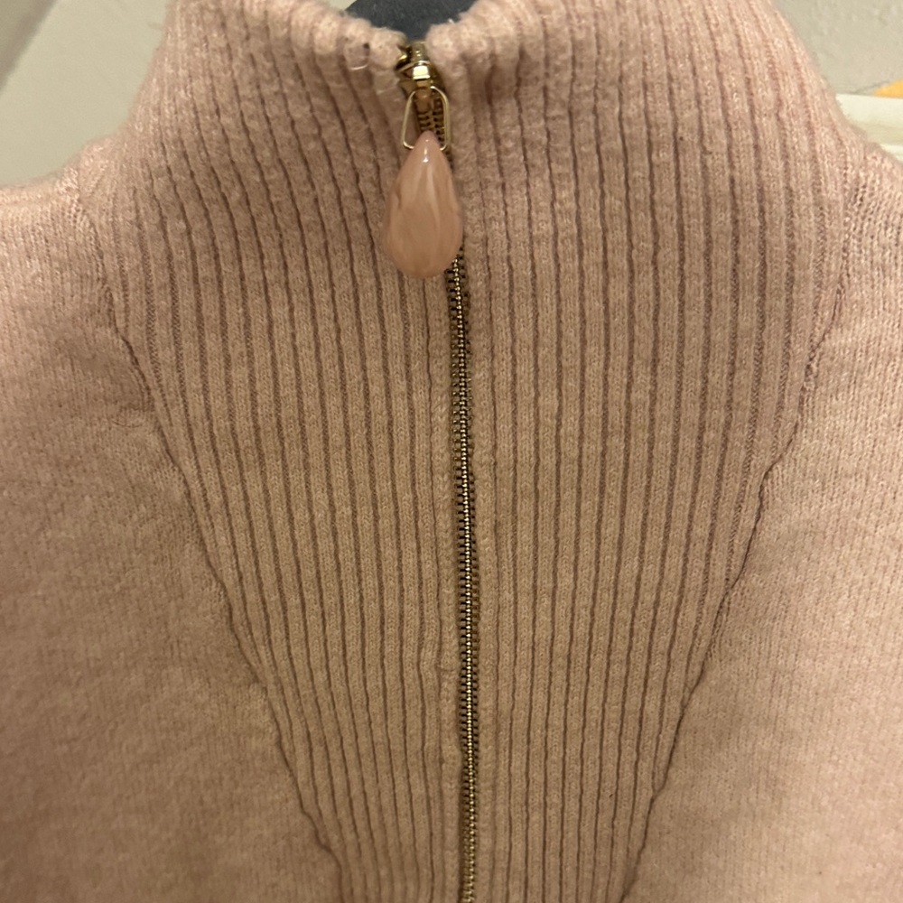 LC Lauren Conrad Blush Cowl Neck Sweater - Picture 3 of 4